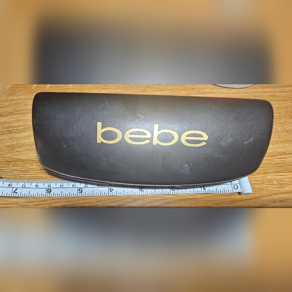 Y2K Bebe branded black sunglasses eyeglasses case - Picture 3 of 5